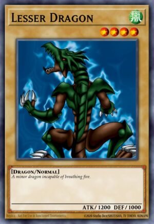 Lesser Dragon - Legend of Blue Eyes White Dragon (Common)
