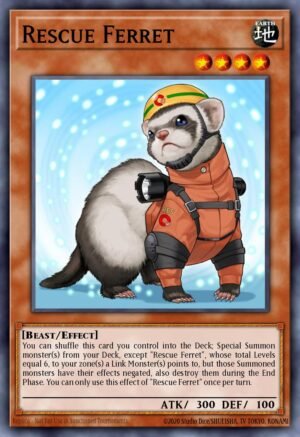 Rescue Ferret - 2018 Mega-Tin Mega Pack (Secret Rare)