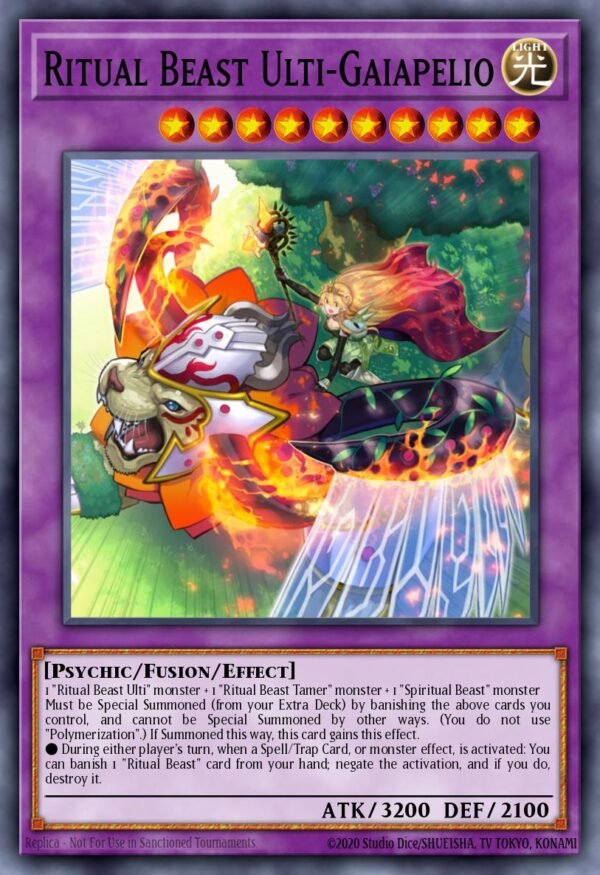 Ritual Beast Ulti-Gaiapelio - Crossed Souls (Ultimate Rare)