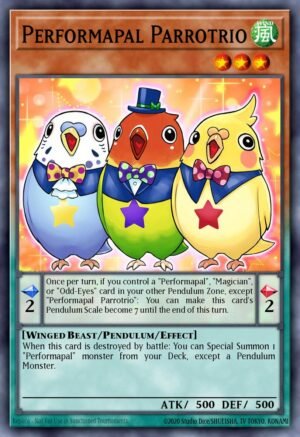 Performapal Parrotrio - Starter Deck: Yuya (Super Rare)