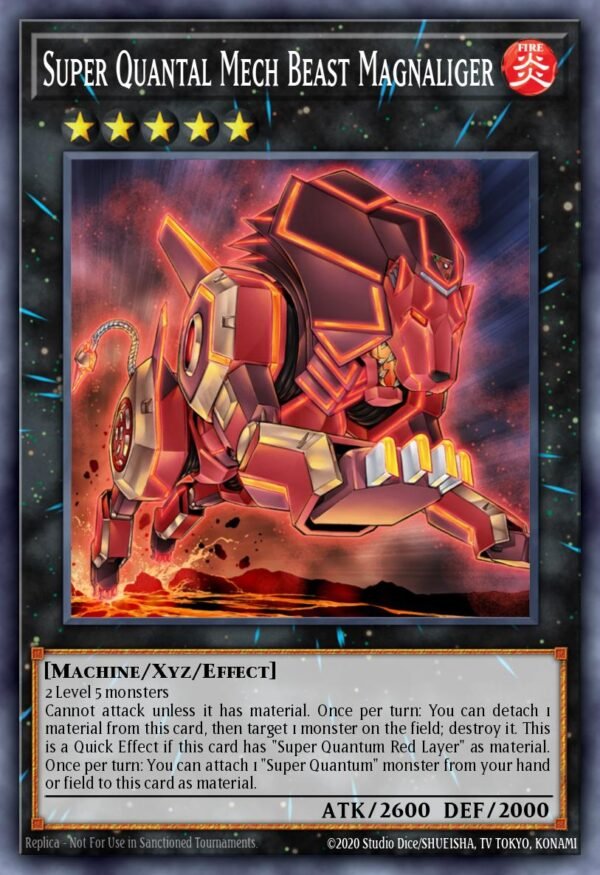 Super Quantal Mech Beast Magnaliger - OTS Tournament Pack 10 (Common)