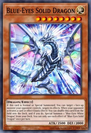 Blue-Eyes Solid Dragon - Legendary Duelists: White Dragon Abyss (Ultra Rare)