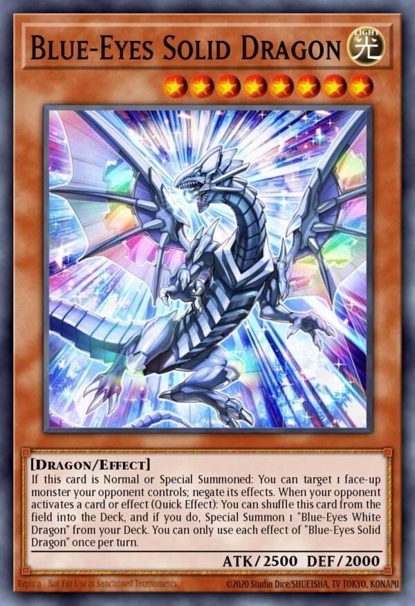Blue-Eyes Solid Dragon - Legendary Duelists: White Dragon Abyss (Ultra Rare)