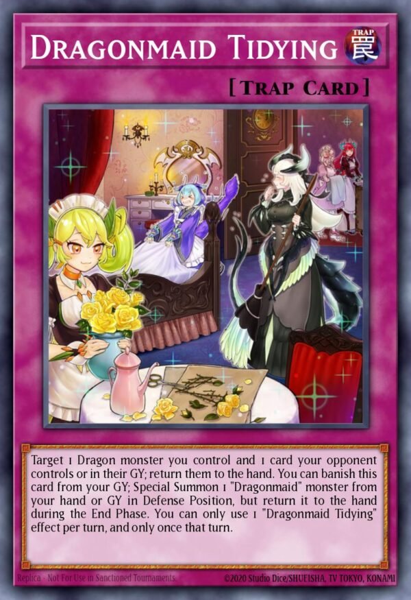 Dragonmaid Tidying - Rise of the Duelist (Super Rare)