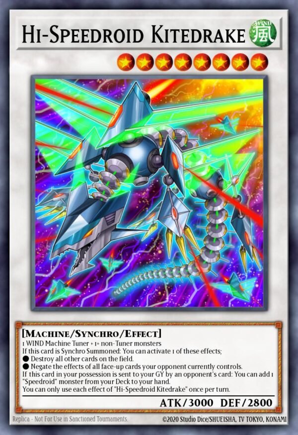Hi-Speedroid Kitedrake - Battles of Legend: Hero's Revenge (Secret Rare)