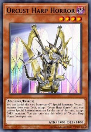 Orcust Harp Horror - OTS Tournament Pack 11 (Super Rare)