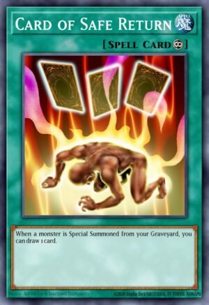 Card of Safe Return - Quarter Century Bonanza (Platinum Secret Rare)