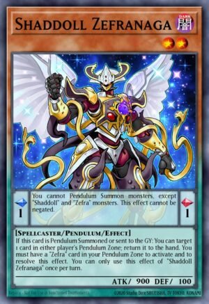 Shaddoll Zefranaga - Crossed Souls (Common)