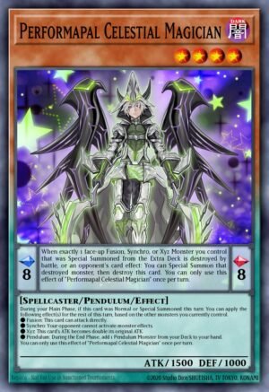 Performapal Celestial Magician - Legendary Duelists: Magical Hero (Super Rare)