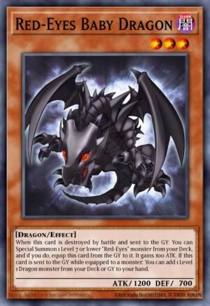 Red-Eyes Baby Dragon - Legendary Duelists: Season 1 (Secret Rare)