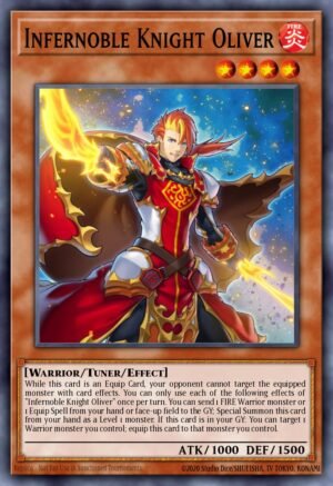 Infernoble Knight Oliver - Rise of the Duelist (Super Rare)