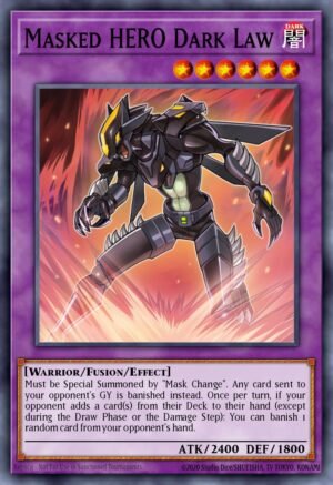 Masked HERO Dark Law - Legendary Hero Decks (Common)