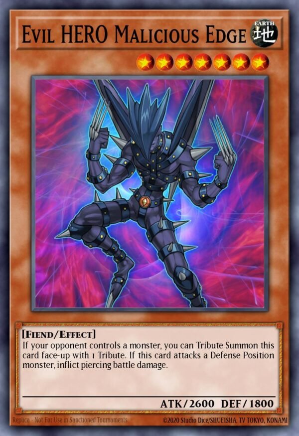 Evil HERO Malicious Edge - Battle Pack 2: War of the Giants (Rare)