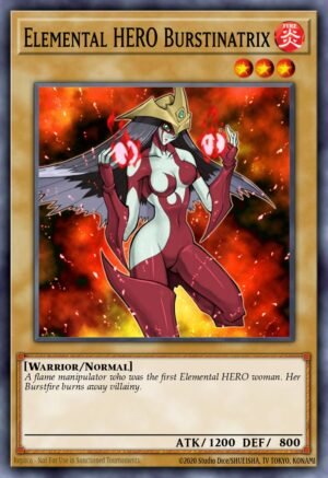 Elemental HERO Burstinatrix - Yu-Gi-Oh! Elemental Hero Collection 1 (Secret Rare)