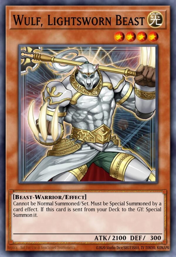 58996430.jpg Wulf, Lightsworn Beast - Battles of Legend: Chapter 1 (Common)