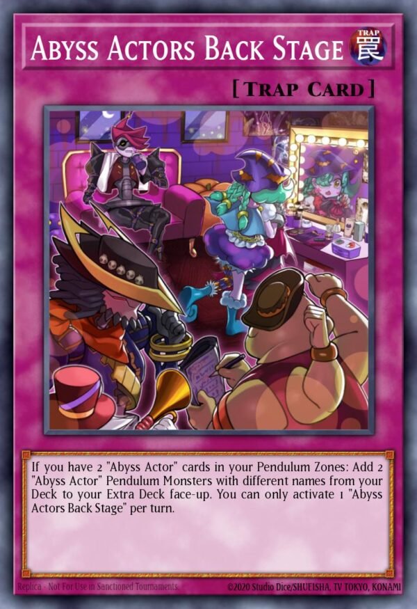 Abyss Actors Back Stage - Legendary Duelists: White Dragon Abyss (Common)