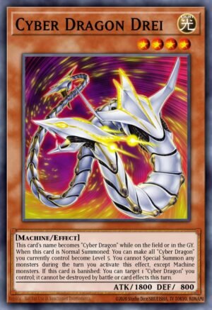 Cyber Dragon Drei - Legendary Duelists: White Dragon Abyss (Common)
