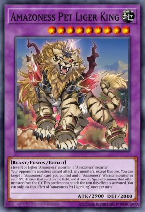 Amazoness Pet Liger King - Darkwing Blast (Common)