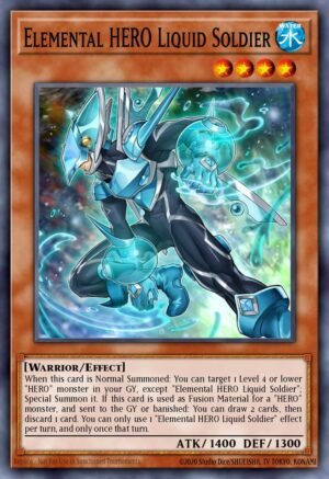 Elemental HERO Liquid Soldier - Legendary Duelists: Magical Hero (Ultra Rare)