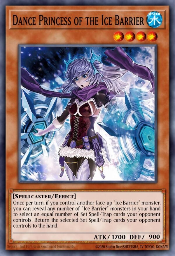Dance Princess of the Ice Barrier - Structure Deck: Freezing Chains (Common)