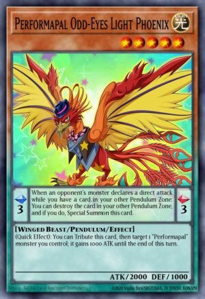 Performapal Odd-Eyes Light Phoenix - Shining Victories (Rare)