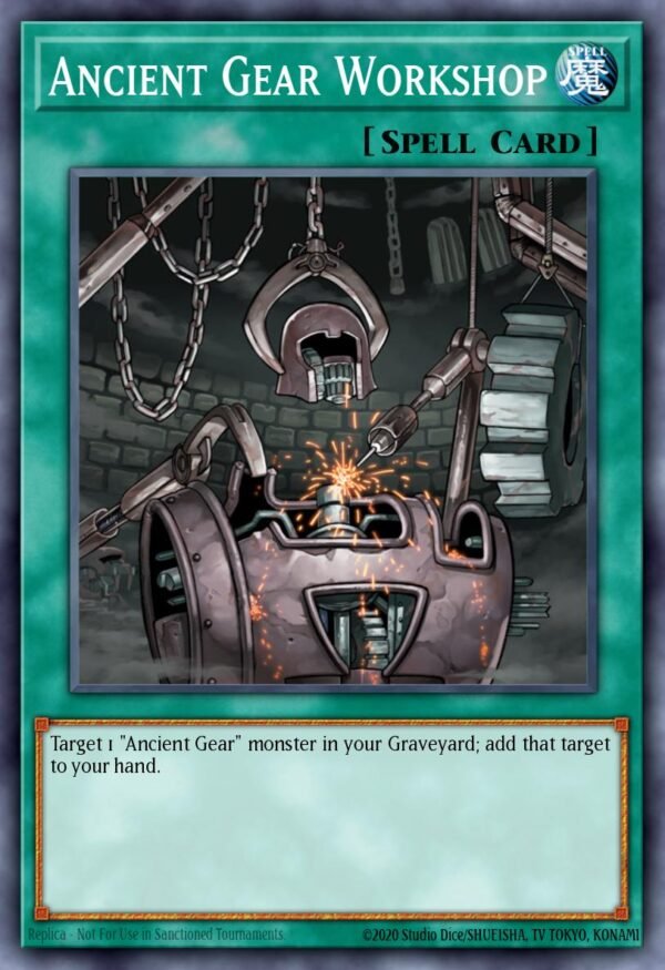 59811955.jpg Ancient Gear Workshop - Machine Reactor Structure Deck (Common)