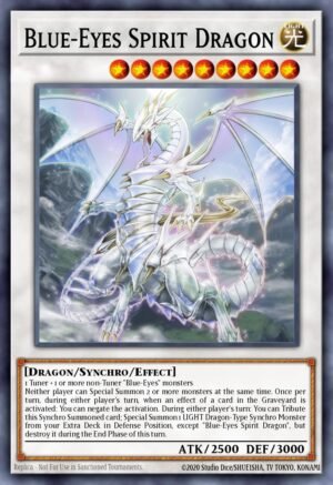 Blue-Eyes Spirit Dragon - Shining Victories (Secret Rare)