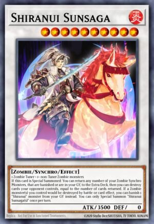 Shiranui Sunsaga - Raging Tempest (Rare)