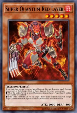 Super Quantum Red Layer - OTS Tournament Pack 10 (Common)