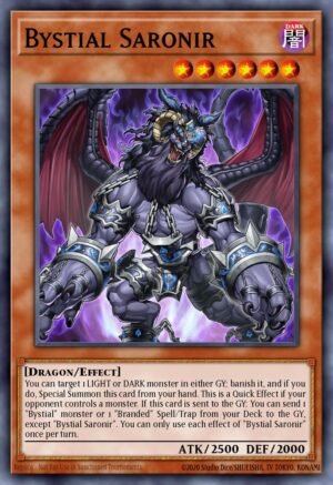 Bystial Saronir - Darkwing Blast (Super Rare)