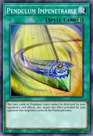 Pendulum Impenetrable - World Superstars (Prismatic Secret Rare)