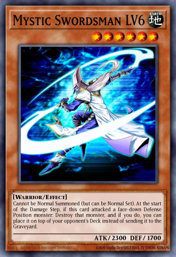 Mystic Swordsman LV6 - Legendary Collection 3: Yugi's World Mega Pack (Common)