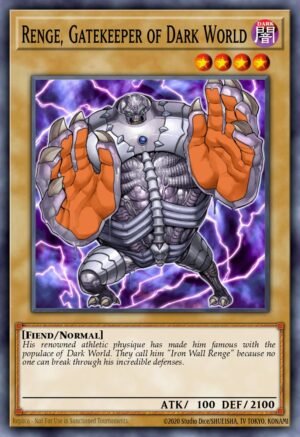 Renge, Gatekeeper of Dark World - Gates of the Underworld Structure Deck (Common)