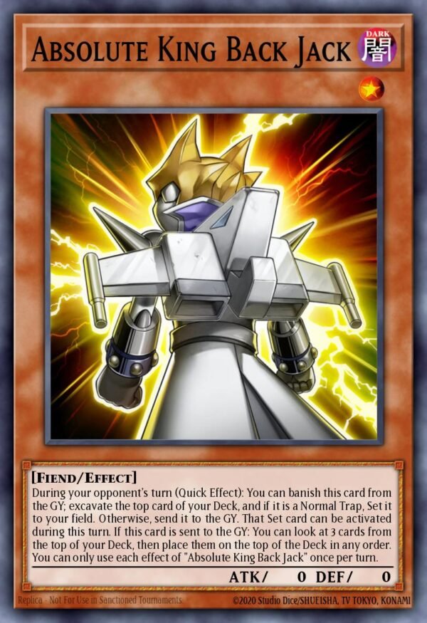 Absolute King Back Jack - OTS Tournament Pack 26 (Super Rare)
