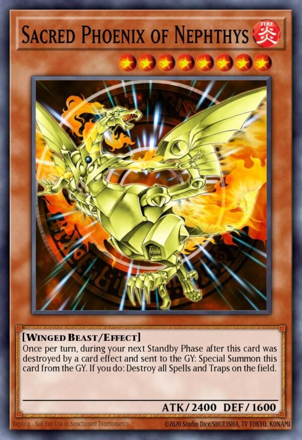 Sacred Phoenix of Nephthys - Hidden Summoners (Super Rare)