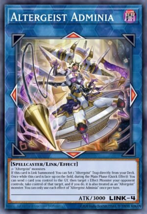 Altergeist Adminia - Duelist Nexus (Quarter Century Secret Rare)