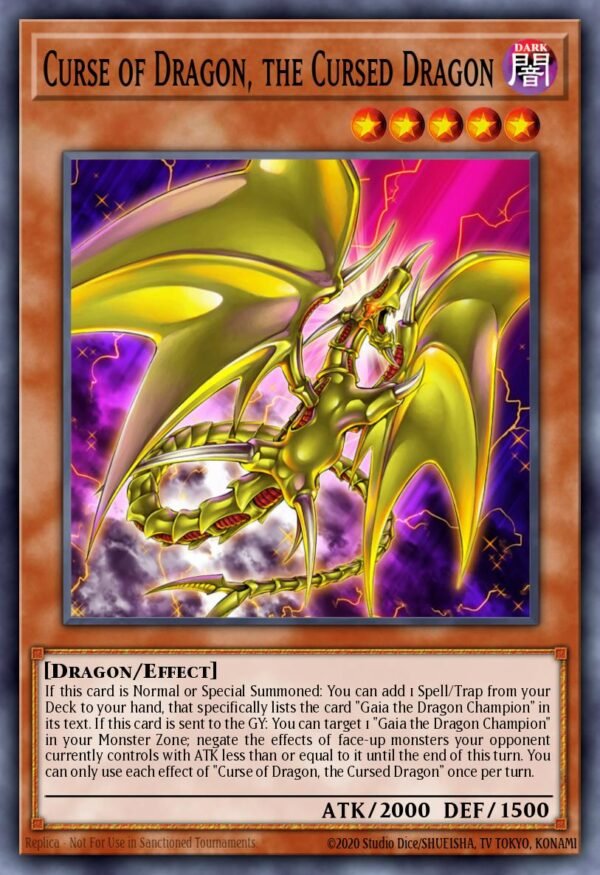 Curse of Dragon, the Cursed Dragon - Rise of the Duelist (Common)
