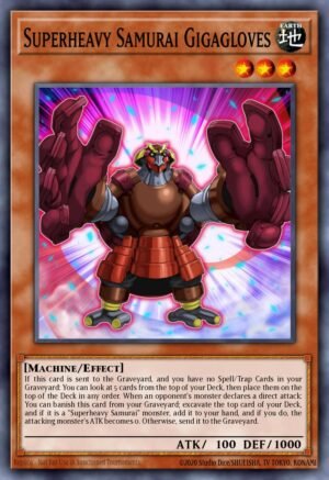 Superheavy Samurai Gigagloves - Crossed Souls (Common)