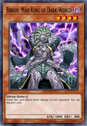 Brron, Mad King of Dark World - Elemental Energy (Ultimate Rare)