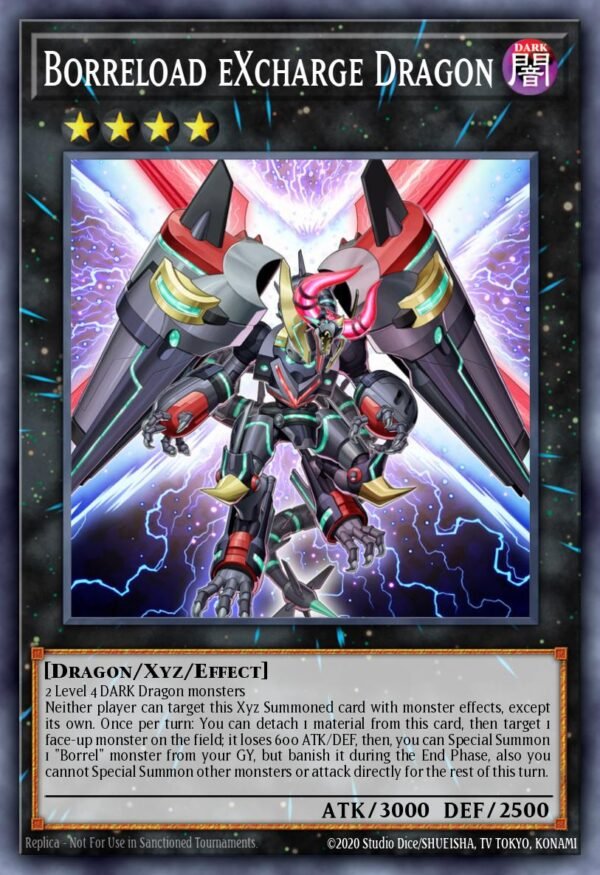 Borreload eXcharge Dragon - 2020 Tin of Lost Memories Mega Pack (Super Rare)