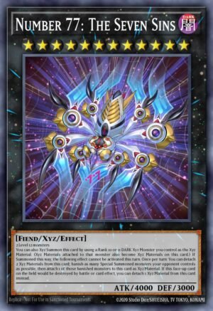 Number 77: The Seven Sins - Battles of Legend: Chapter 1 (Ultra Rare)