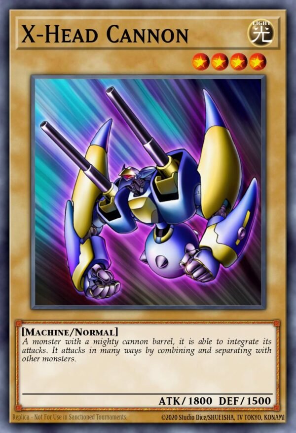62651957-8.jpg X-Head Cannon - Structure Deck: Seto Kaiba (Common)