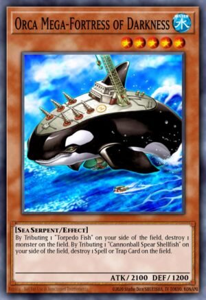 Orca Mega-Fortress of Darkness - Invasion of Chaos (Super Rare)