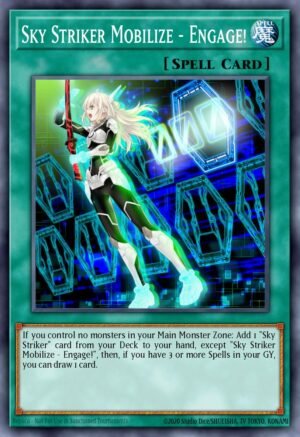 Sky Striker Mobilize - Engage! - Quarter Century Bonanza (Platinum Secret Rare)