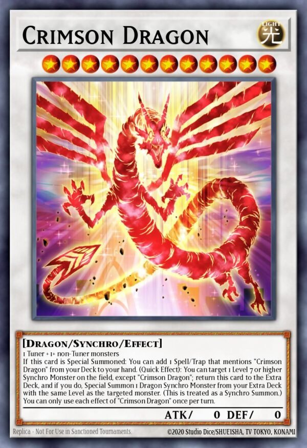 Crimson Dragon - Duelist Nexus (Secret Rare)