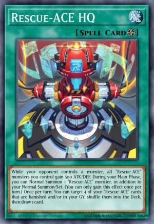 Rescue-ACE HQ - OTS Tournament Pack 21 (Super Rare)
