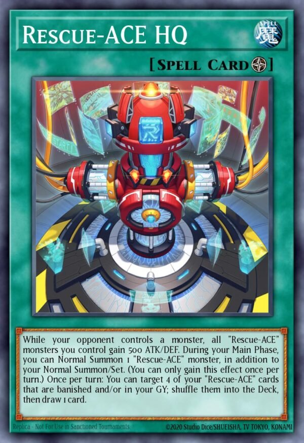Rescue-ACE HQ - OTS Tournament Pack 21 (Super Rare)