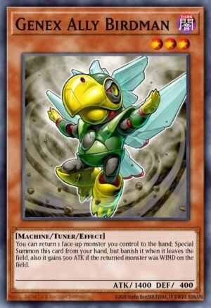 Genex Ally Birdman - Quarter Century Bonanza (Platinum Secret Rare)