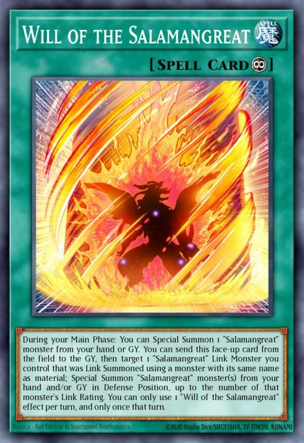 Will of the Salamangreat - Battles of Legend: Hero's Revenge (Ultra Rare)