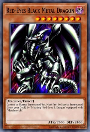 Red-Eyes Black Metal Dragon - Premium Pack (TCG) (Secret Rare)